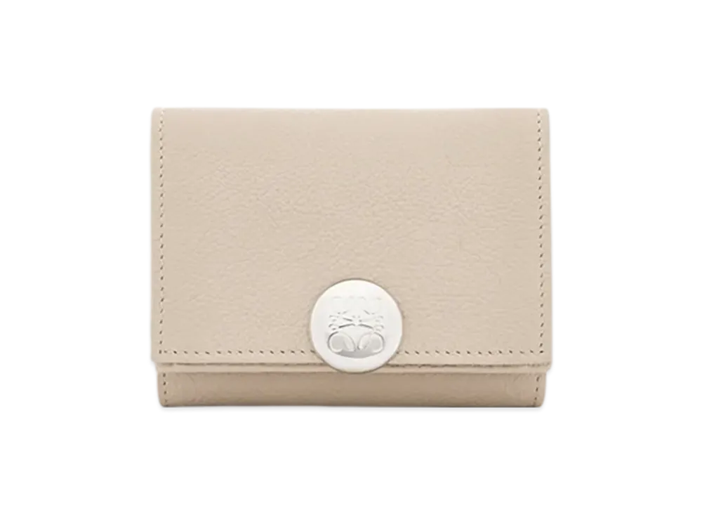 LOEWE Pebble Trifold Wallet "Light Ghost"