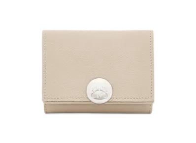 LOEWE Pebble Trifold Wallet "Light Ghost"
