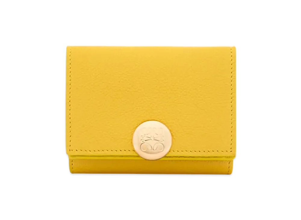 LOEWE Pebble Trifold Wallet "Sunny"