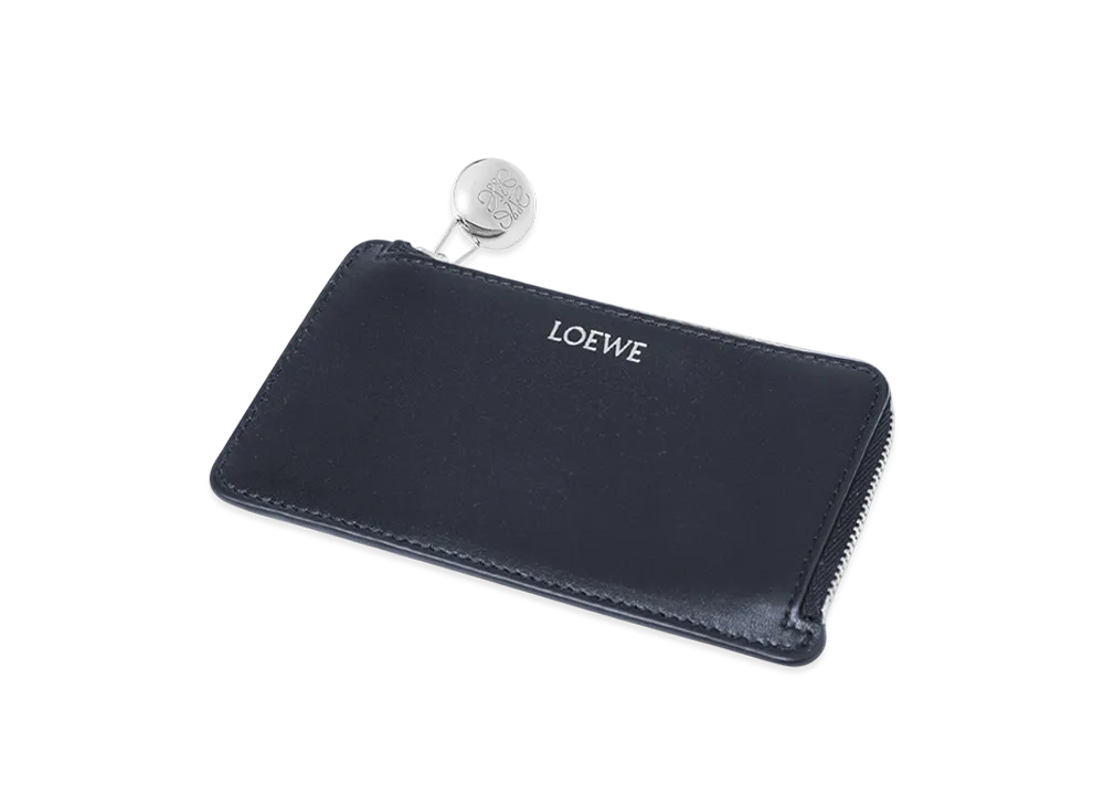 LOEWE Pebble Coin Card Holder "Abyss Blue"