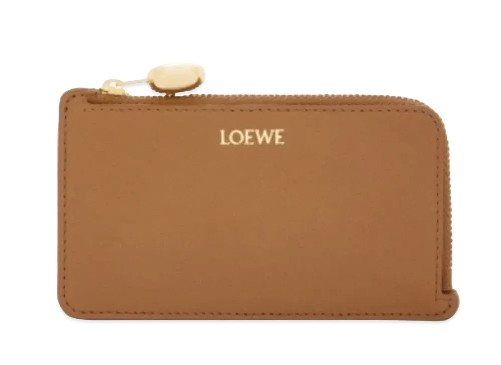 LOEWE Puble Coin Card Holder Shinina Pakaf "Oak"