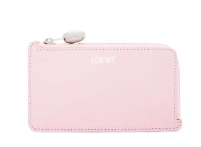 LOEWE Puble Coin Card Holder Shinina Pakaf "Pink Blossom"