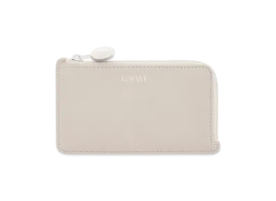 LOEWE Pebble Coin Card Holder "Light Ghost"