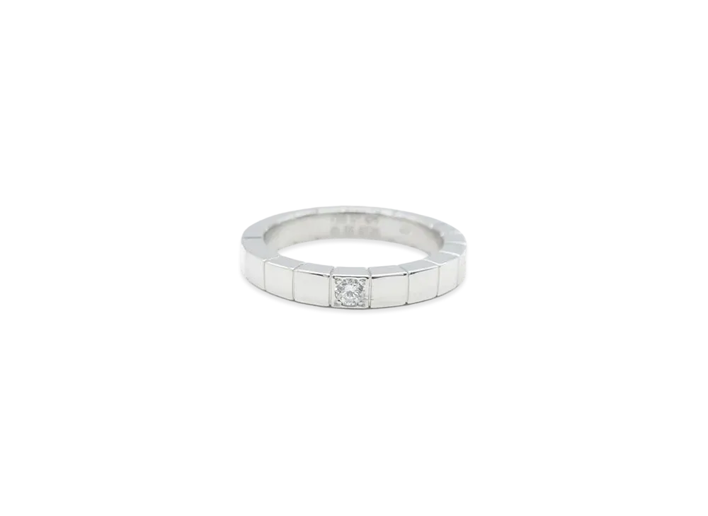 Cartier Raniere Ring 1P Diamond "White Gold"