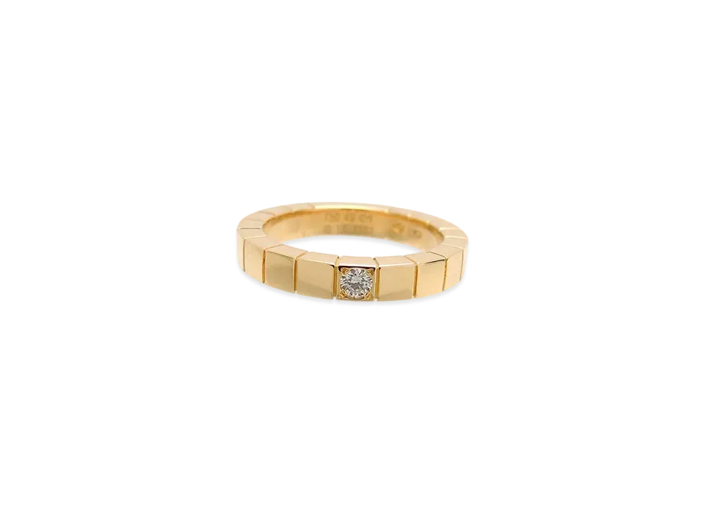 Cartier Raniere Ring 1P Diamond "Yellow Gold"