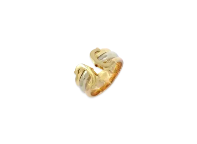 Cartier C2 Trinity Ring 18K "Yellow Gold/Pink Gold/White Gold"