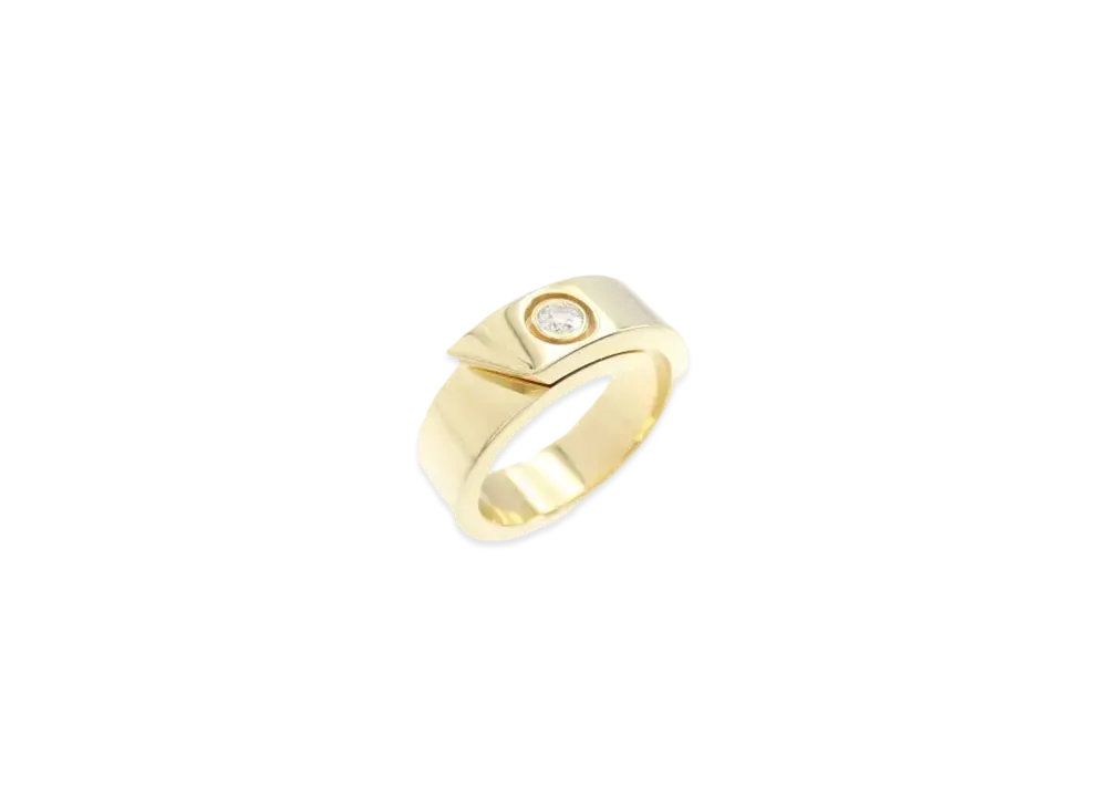 Cartier Anniversary Ring Diamond 18K "Yellow Gold"