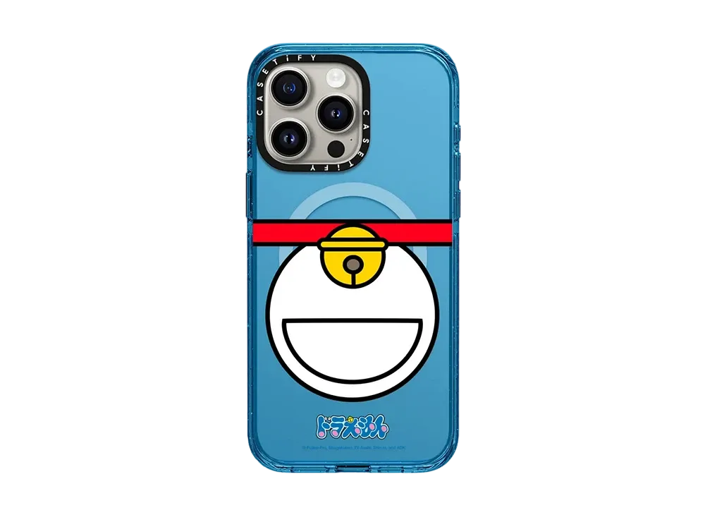 CASETiFY x Doraemon Bell Case - Blue Case Edition "Sheer"