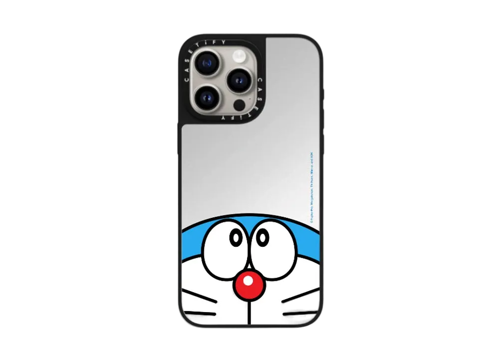 CASETiFY x Doraemon Custom Doraemon Case "Silver"