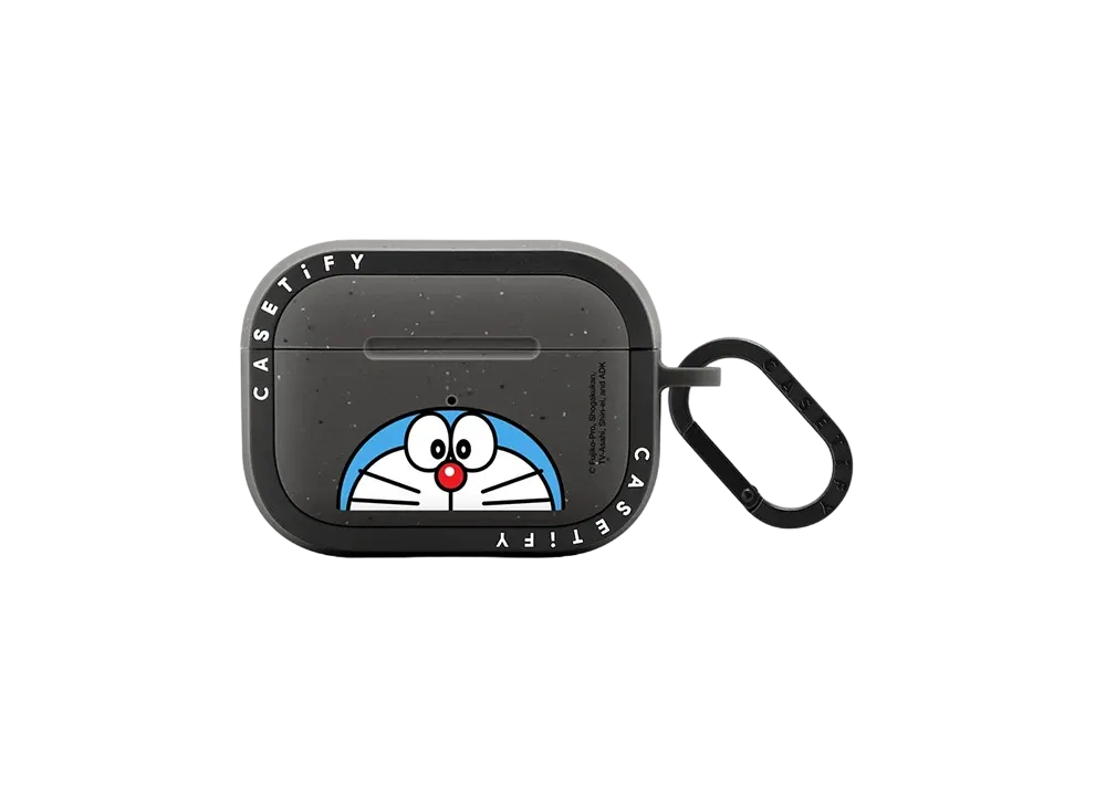 CASETiFY x Doraemon Earbuds Case "Matte Charcoal"