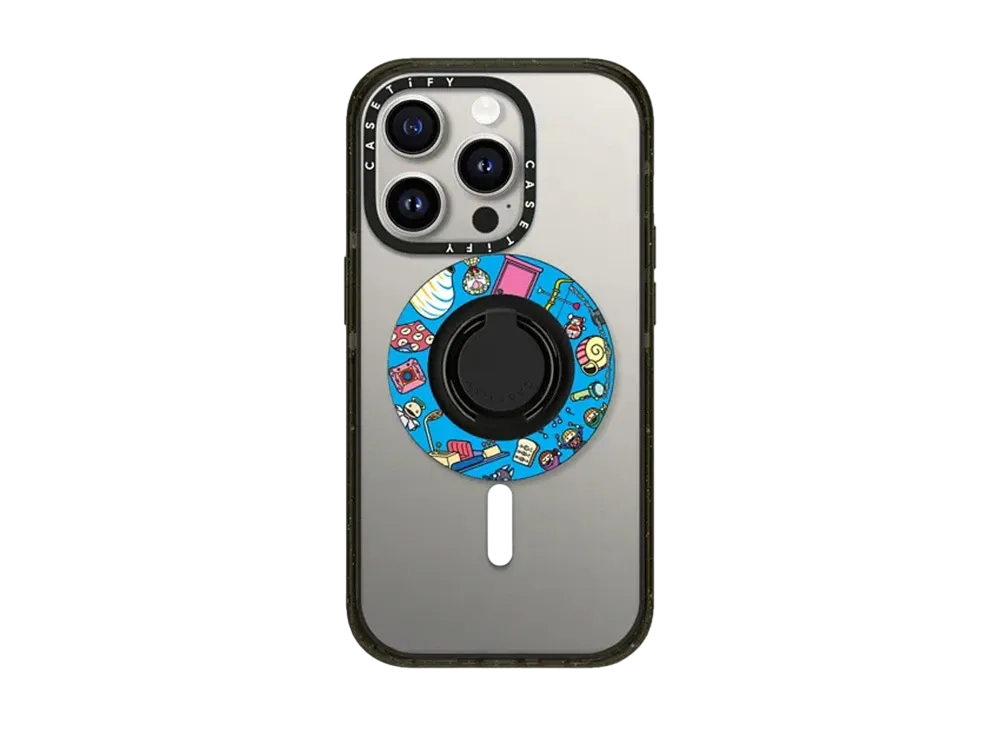CASETiFY x Doraemon Secret Gadgets Snappy Ring Holder "Black"