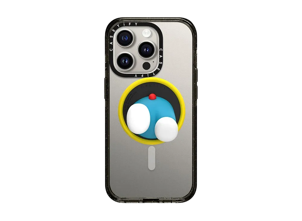 CASETiFY x Doraemon Pass Loop Grip Stand "Black"
