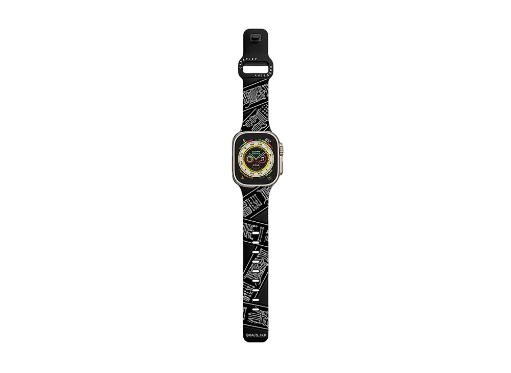 CASETiFY x Jujutsu Kaisen Cursed Seal Watch Band "Black"