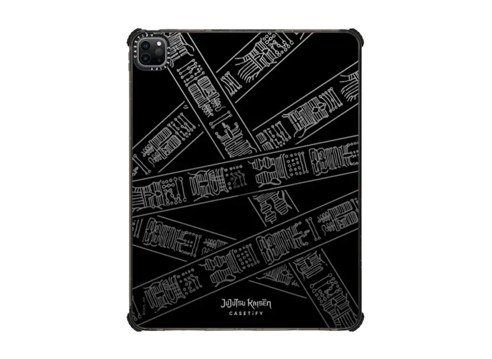 CASETiFY x Jujutsu Kaisen Cursed Seal iPad Case "Black"