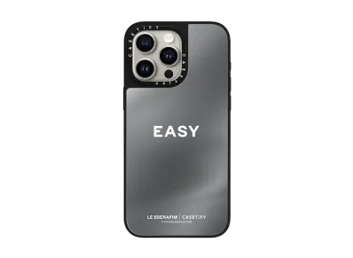 CASETiFY x LE SSERAFIM EASY SHEER MYRRH Case "Black"