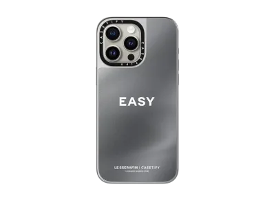 CASETiFY x LE SSERAFIM EASY SHEER MYRRH Case "Black"