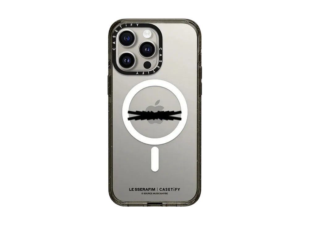 CASETiFY x LE SSERAFIM EASY Signature Case "Black"