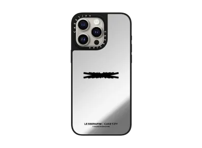 CASETiFY x LE SSERAFIM EASY Signature Case "Silver"