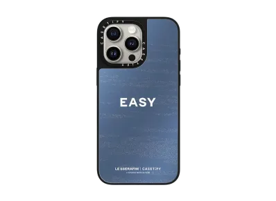 CASETiFY x LE SSERAFIM EASY FEATHERY LOTUS Case "Blue"