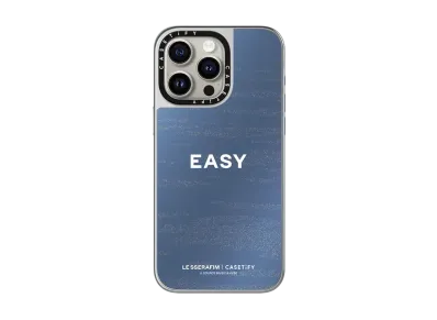 CASETiFY x LE SSERAFIM EASY FEATHERY LOTUS Case "Blue"