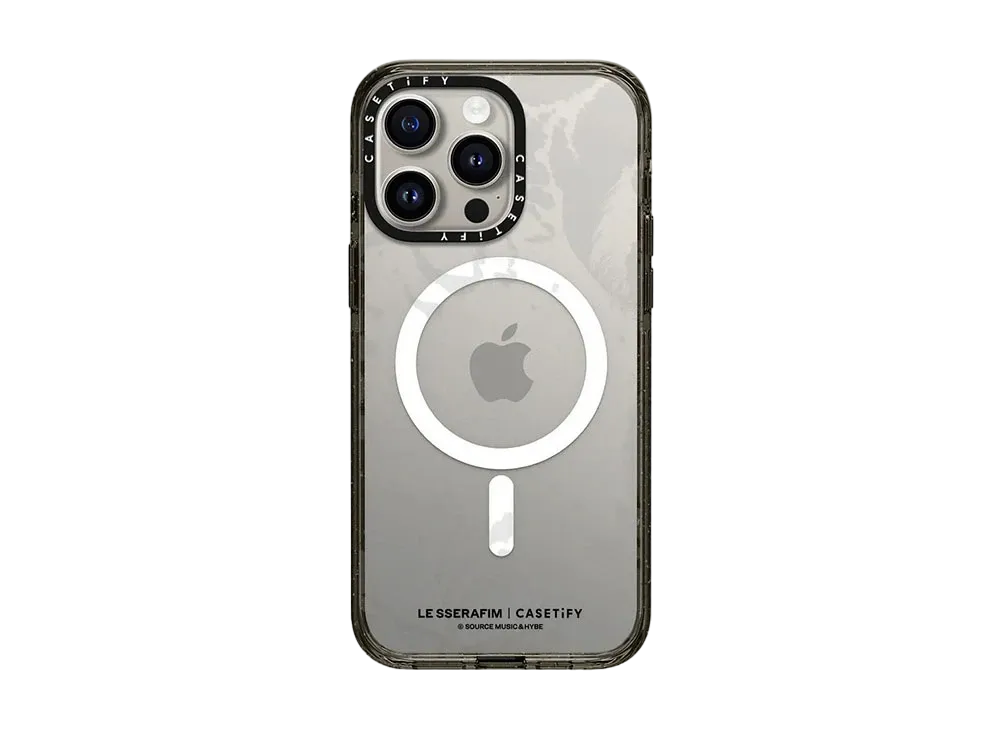 CASETiFY x LE SSERAFIM EASY Pattern Case "Black"