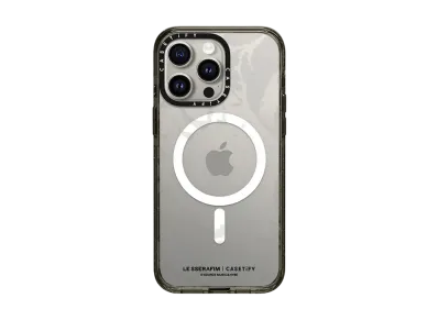 CASETiFY x LE SSERAFIM EASY Pattern Case "Black"