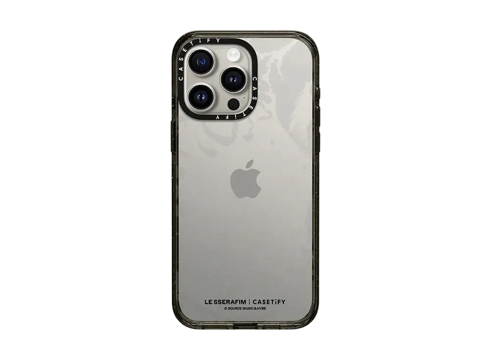 CASETiFY x LE SSERAFIM EASY Pattern Case "Black"