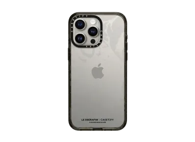 CASETiFY x LE SSERAFIM EASY Pattern Case "Black"