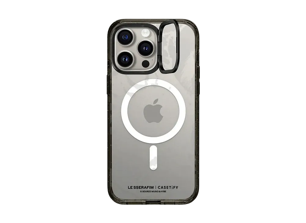 CASETiFY x LE SSERAFIM EASY Pattern Case "Black"