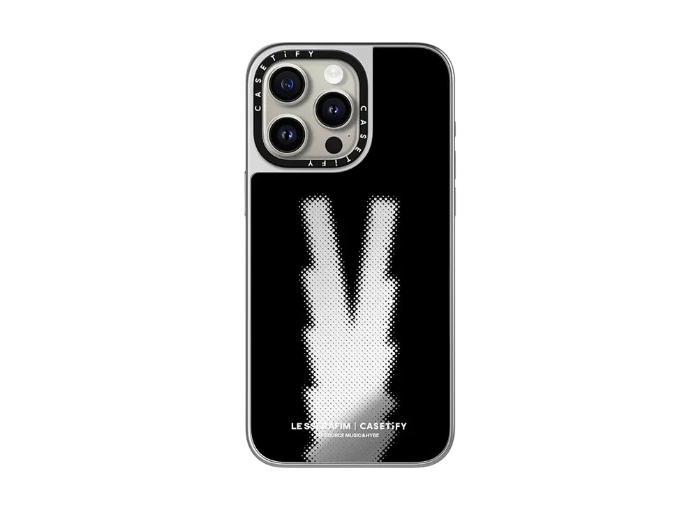 CASETiFY x LE SSERAFIM EASY Logo Case "Black"