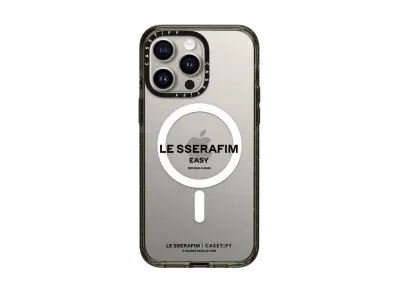 CASETiFY x LE SSERAFIM EASY Title Case "Clear"