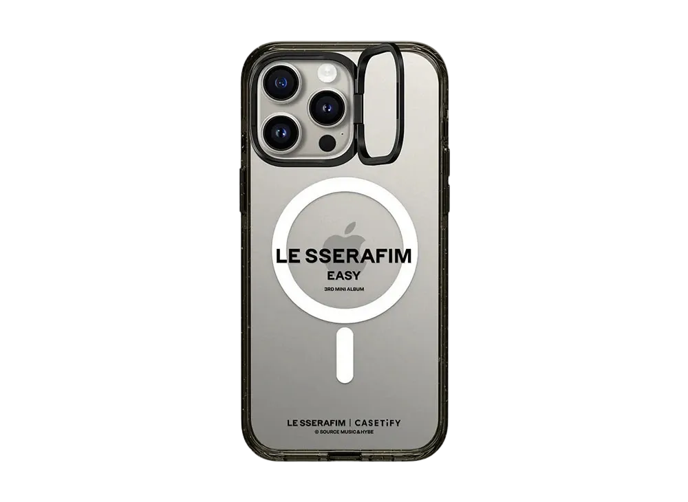CASETiFY x LE SSERAFIM EASY Title Case "Clear"
