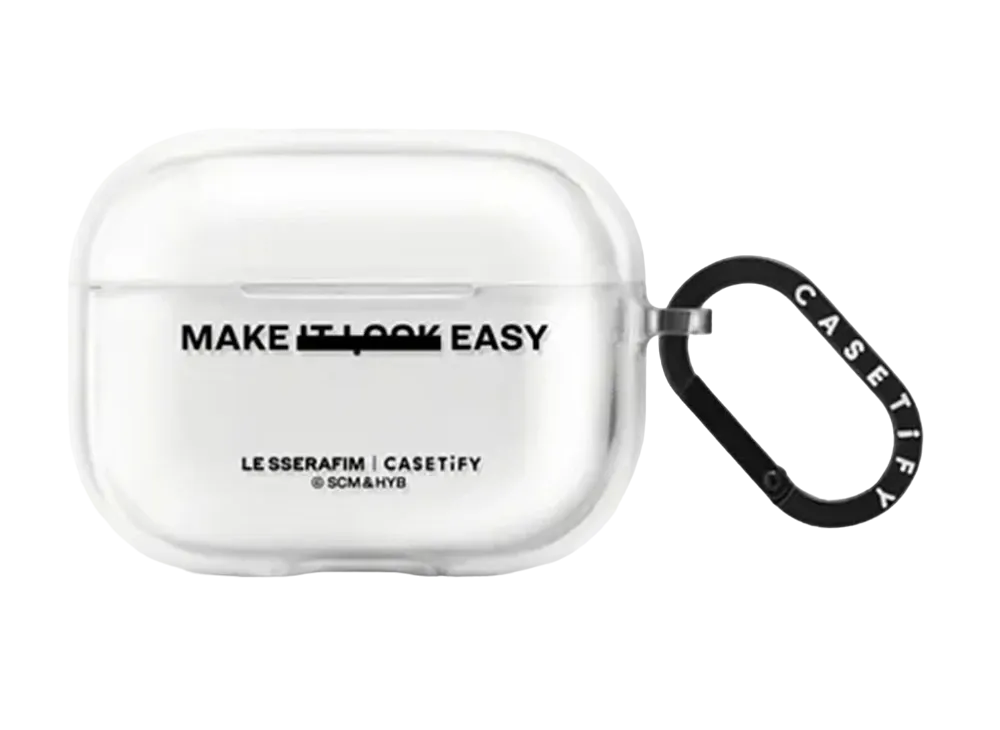 CASETiFY x LE SSERAFIM EASY Message Earbuds Case "Frost"