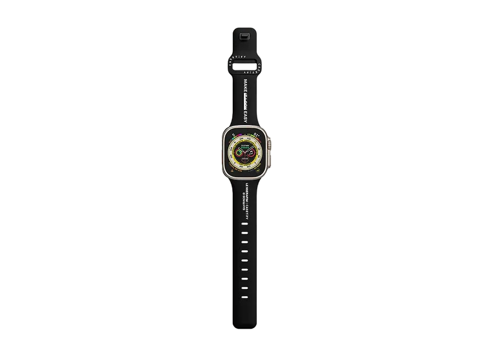 CASETiFY x LE SSERAFIM EASY Message Watchband "Black"