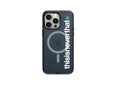 CASETiFY x thisisneverthat White T-Logo Case "Classic Blue"
