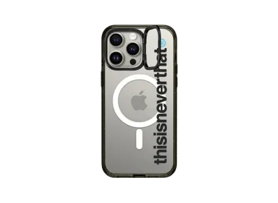 CASETiFY x thisisneverthat Black T-Logo Case "Clear"