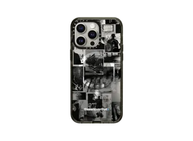 CASETiFY x thisisneverthat Black Archive Pattern Case "Clear"