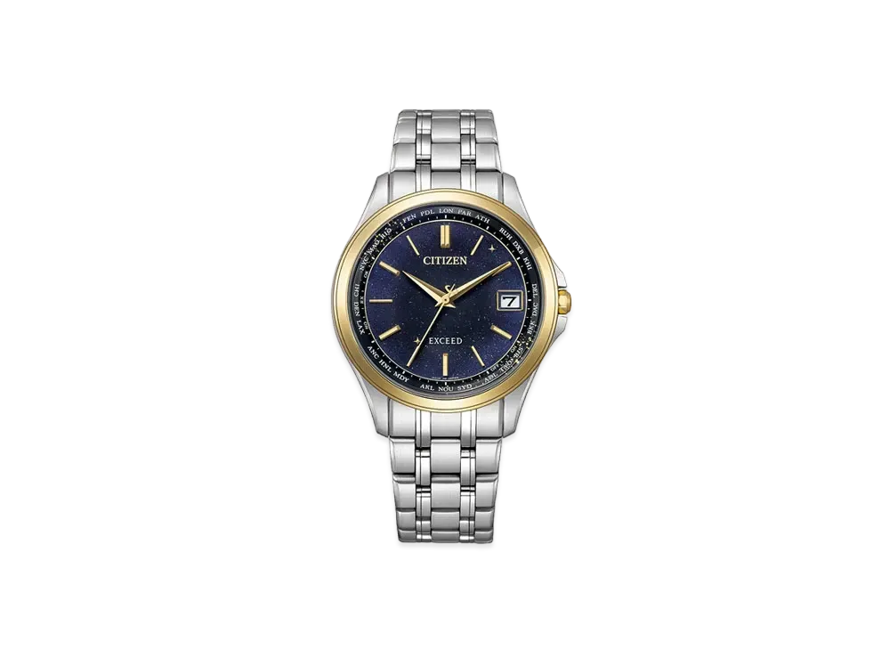 CITIZEN Exceed Limited Model 400 "Light Silver/Yellow Gold" CB1087-61L