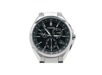 CITIZEN Atessa Eco-Drive Direct Flight Chronograph "Black" CB5040-80E