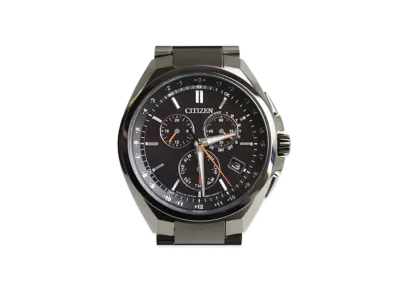 CITIZEN Atessa Eco-Drive Direct Flight Black Titanium Series CB5045-60E