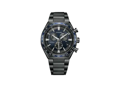 CITIZEN Attesa Act Line Chronograph Eco-Drive "Black/Navy"