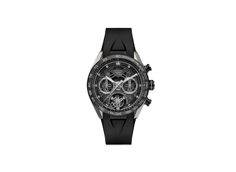 TAG Heuer Carrera Tourbillon Chronograph Extreme Sports "Black/Gray" CBU5080.FT6272