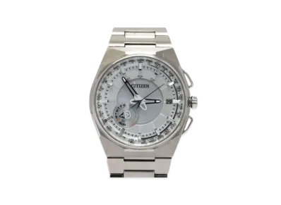 CITIZEN Atessa Eco Drive Satellite Wave Ref.F100 "Silver" CC2001-57A