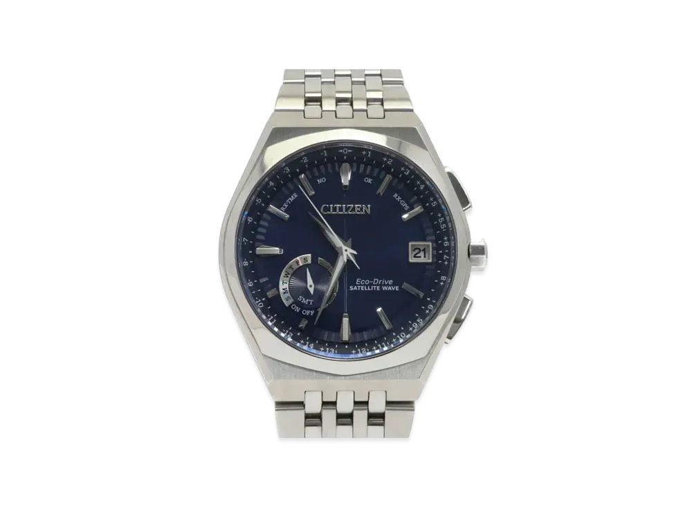 CITIZEN Eco-Drive Satellite Wave World Time GPS F150 "Blue" CC3020-57L
