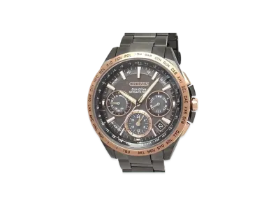 CITIZEN Atessa Light in Black 2017 Amber Edition Eco Drive Double Direct Flight CC9016-60E