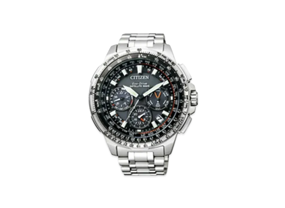 CITIZEN Promaster Eco-Drive GPS Satellite Radio Watch SKY Series Double Direct Flight Super CC9020-54E