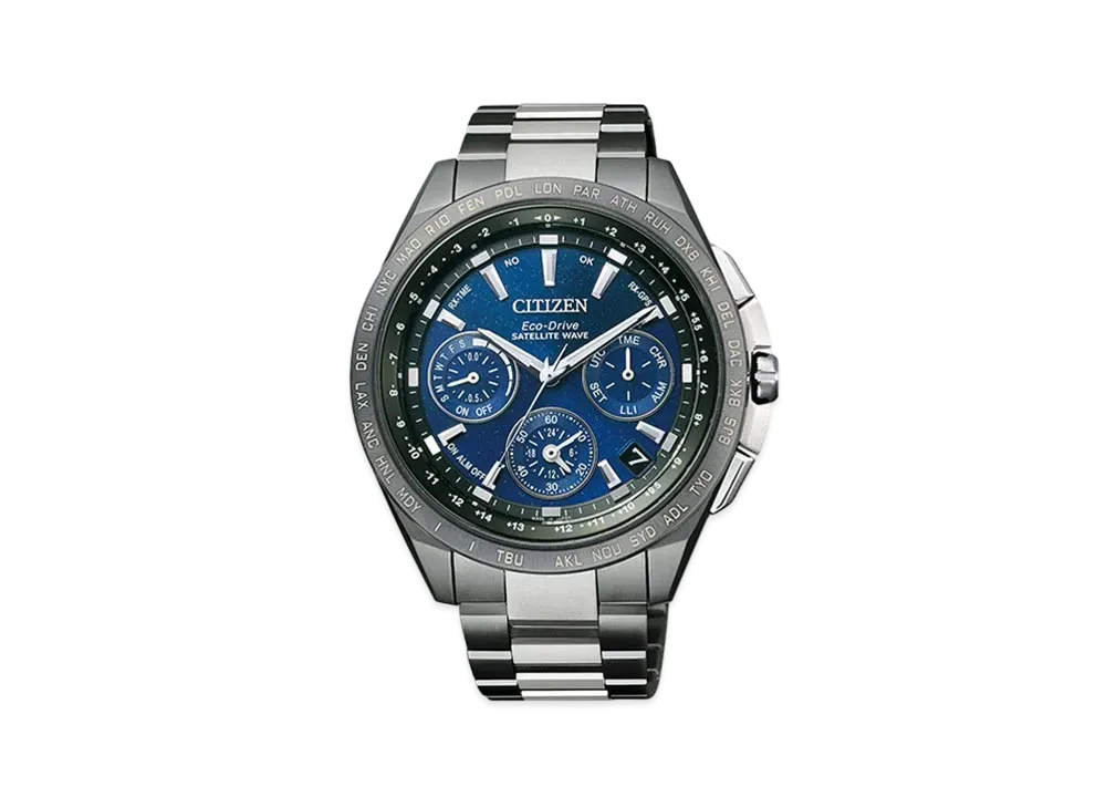 CITIZEN Atessa Eco-Drive Double Direct Flight 30th Anniversary Limited Model "Blue" CC9065-56L