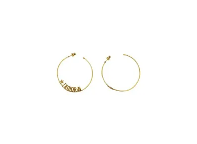 Dior J'Adior Hoop Earring "Gold"