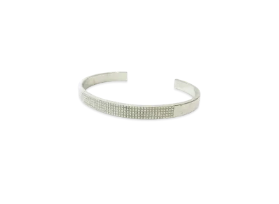 Dior DiorHomme Bangle Bracelet "Silver"