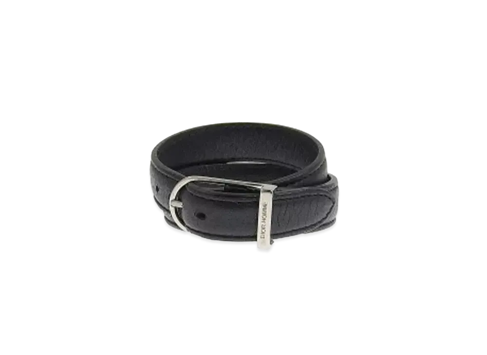 Dior DiorHomme Belt Leather Bracelet "Black"